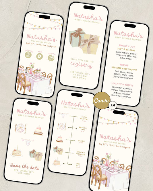 Posie Invitation (Digital & Printable)