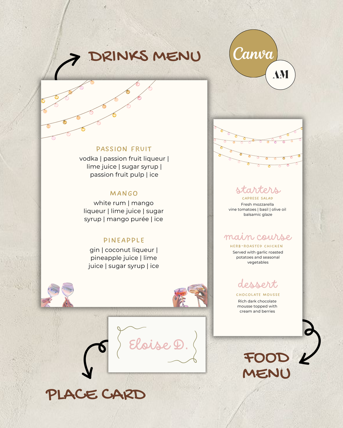Posie Table Set