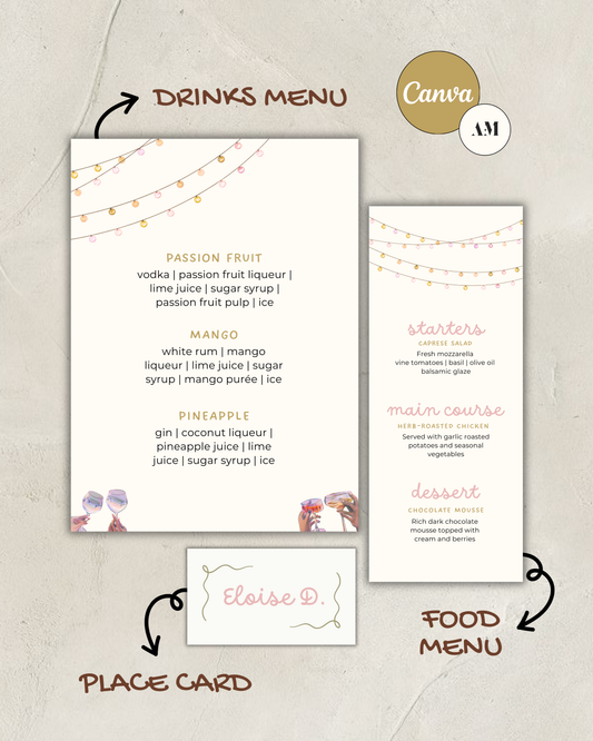 Posie Table Set