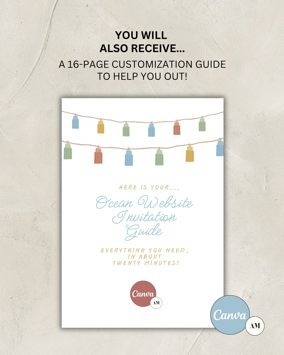 Ocean Website Invitation