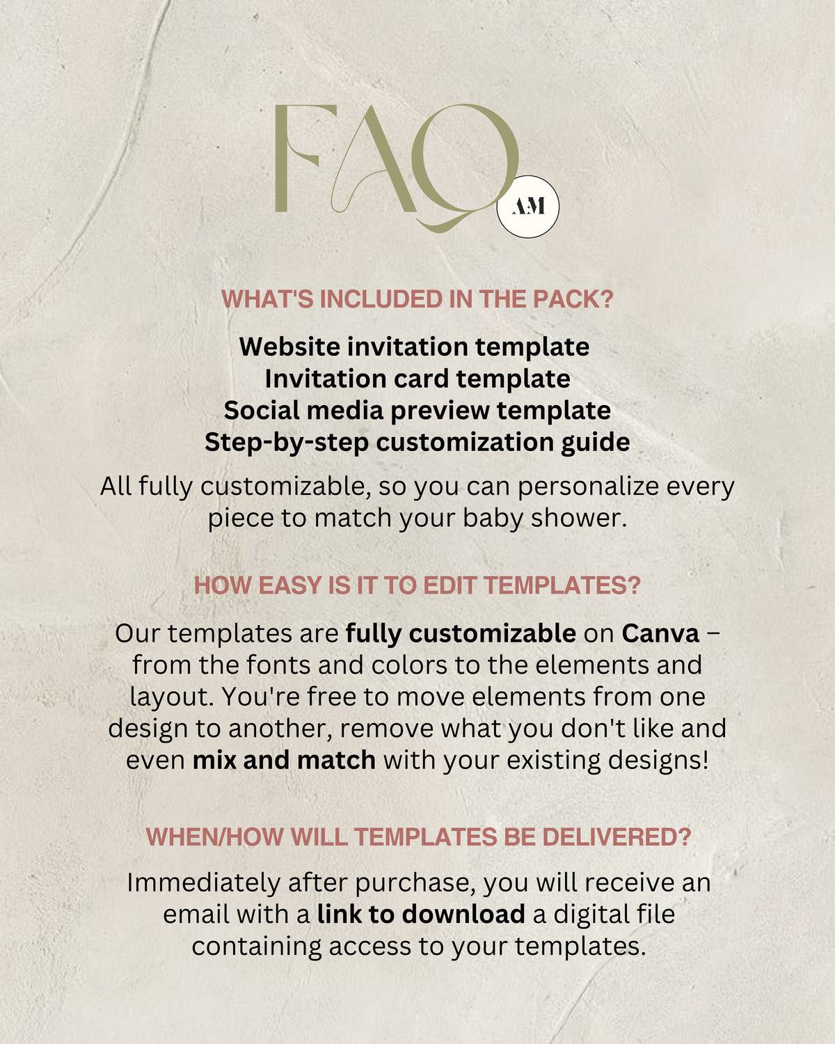 Ocean Website Invitation