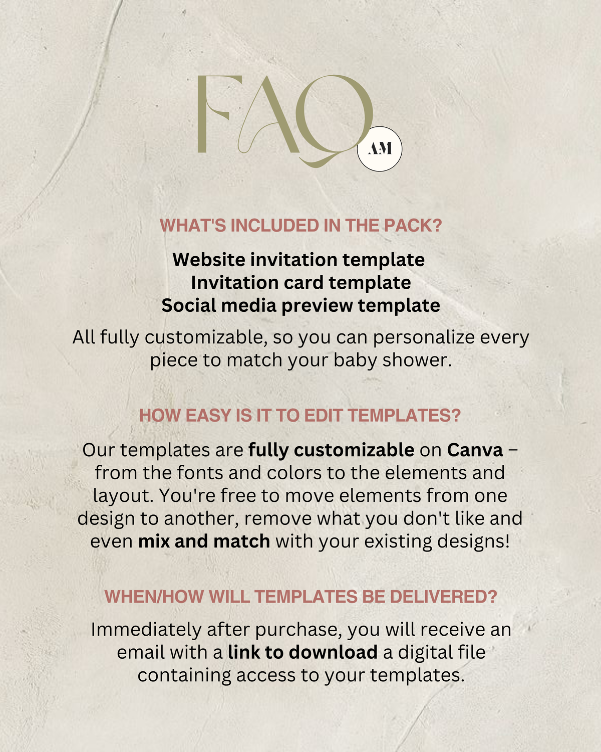 Meadow Website Invitation