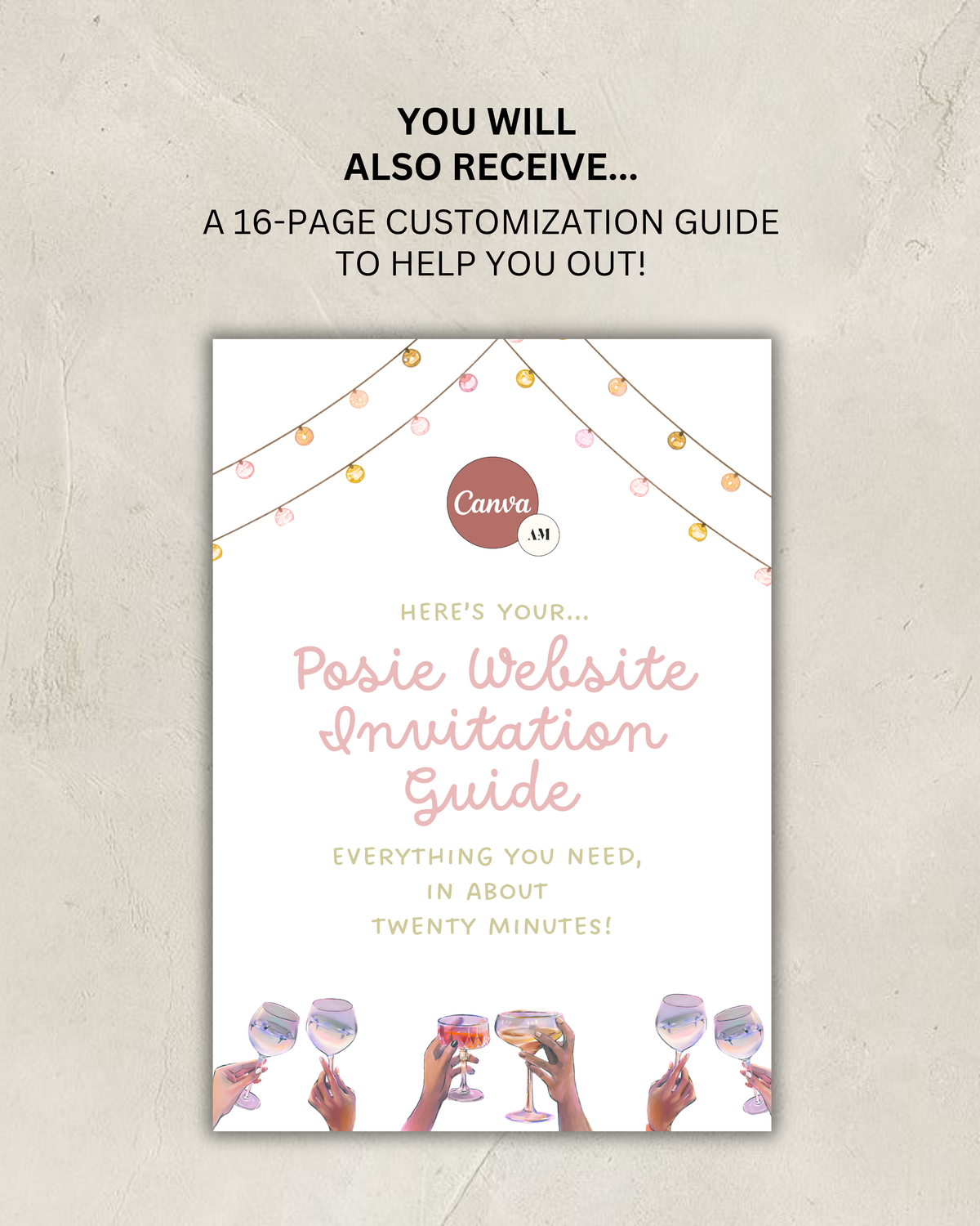 Posie Website Invitation