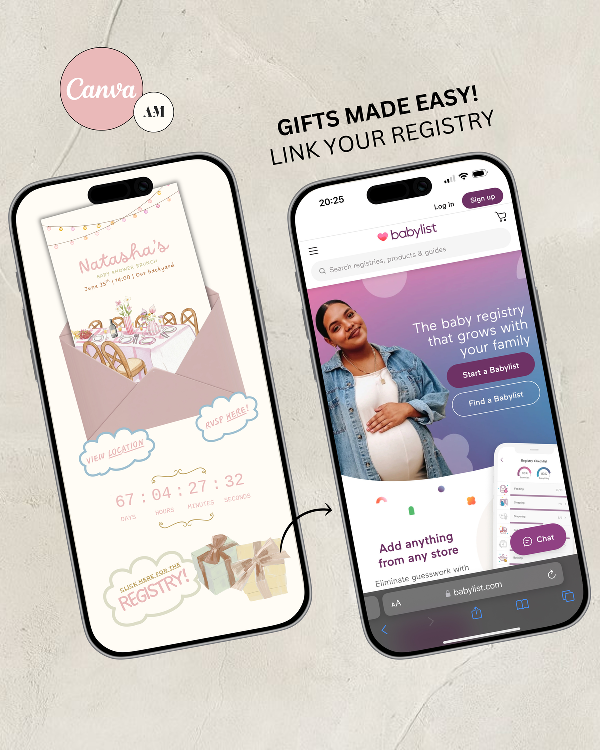 Posie Website Invitation
