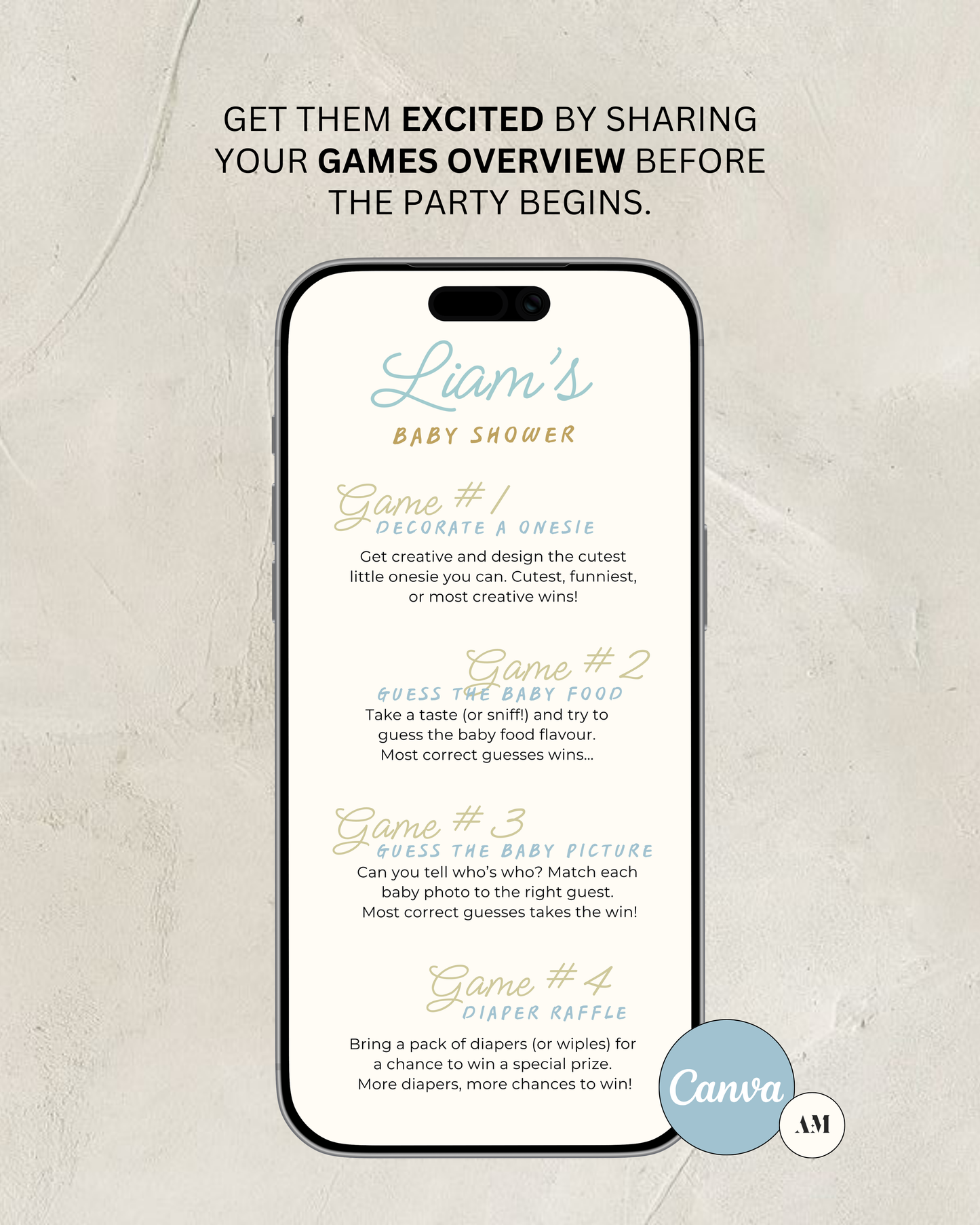 Ocean Website Invitation