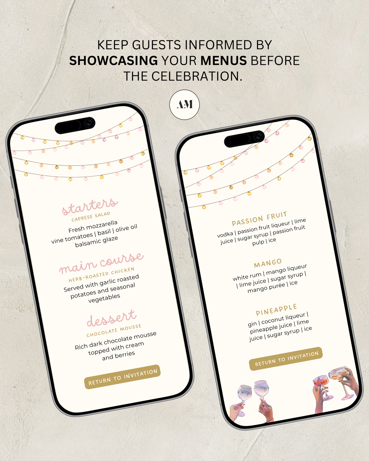 Posie Website Invitation